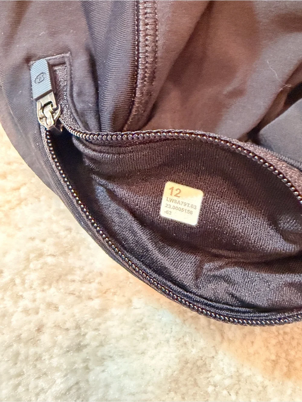 lululemon athletica Black Active Mini Skirt